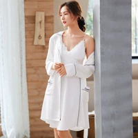 258 white single robe women