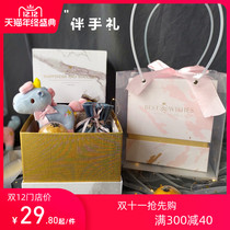 Newborn baby birth gift Full moon 100-day birthday gift gift box 10-year-old birthday gift Cake wedding cake souvenir