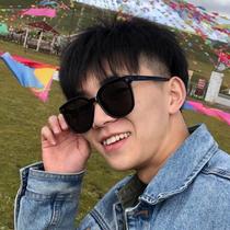 Shake up small section of the same style with sunglasses mens wave 19 new Korean version stars of the same style