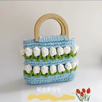 Скай -голубые феи белые фрукты зеленый [портативный] пакет материалов