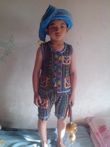  61 ethnic minority characteristics Boys and childrens clothing Gourd silk performance clothing Dance performance Yi clothing