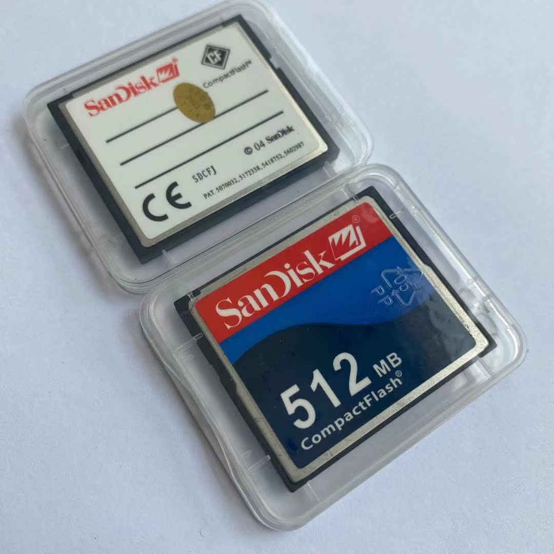 SanDiskSandisk CF512MB Industrial Grade CF Card Numerical Control Machine milling machine Single-eye camera Memory Memory Card