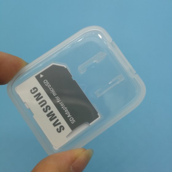 기존 Samsung TF-SD 카드 홀더 MicroSD 어댑터 SLR 카메라 네비게이션 컴퓨터 메모리 카드 어댑터 카드