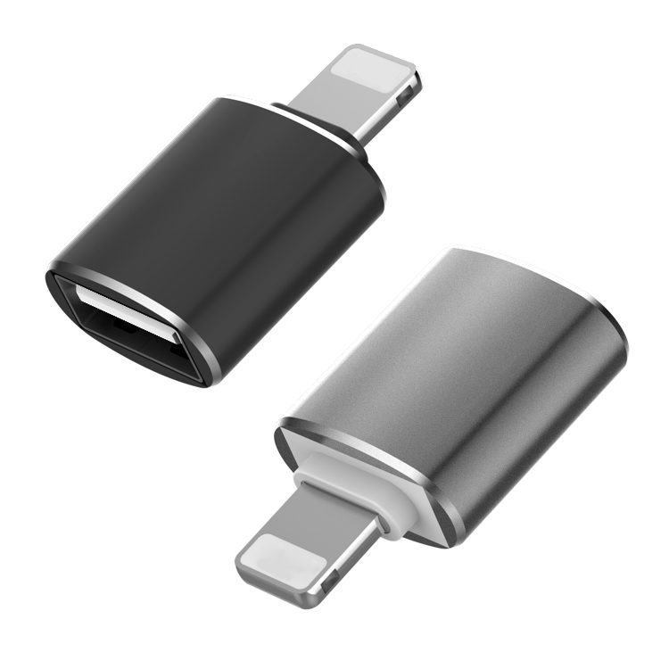 Suitable for Apple iPhone mobile phone iPad tablet OTG adapter USB3 0 to lightning two-way