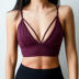 LANlan đai mỏng tập thể dục đồ lót nữ thể thao vest nữ gợi cảm yoga vẻ đẹp trở lại áo ngực chống sốc áo ngực thể thao áo bra chạy bộ Đồ lót thể thao