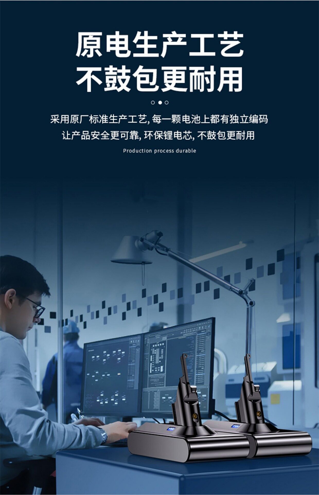Элемент питания 适配dyson戴森v6v8v10v11吸尘器电池替代dc62/sv10戴森电池充电器