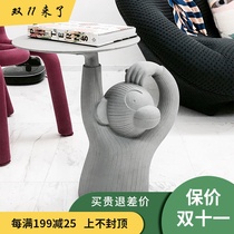 Nordic cartoon style coffee table fun monkey ins designer living room home creative ornaments sofa corner