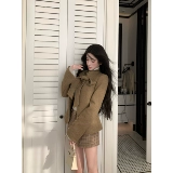 Barb Chill Шерстяной костюм, стеганая зимняя куртка, комплект