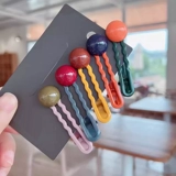 Детские заколки для челки. Красочные заколки для волос Doudou. Простые заколки для девочек на затылке для организации организации заколок в виде утконоса. Заколки для волос. Головные уборы.