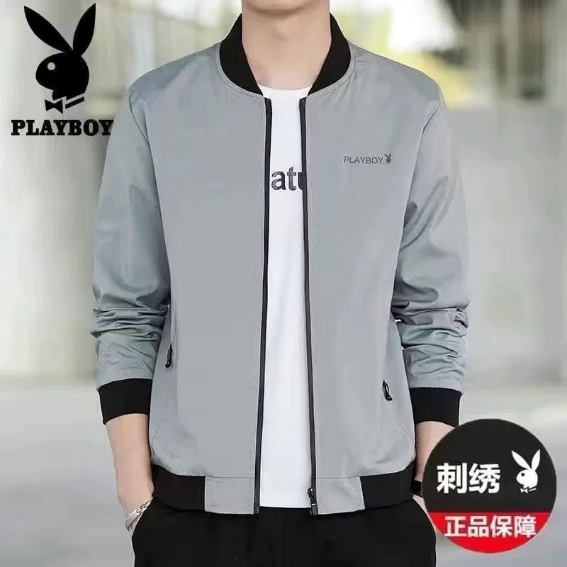 Playboy мужская осенняя демисезонная универсальная трендовая куртка
