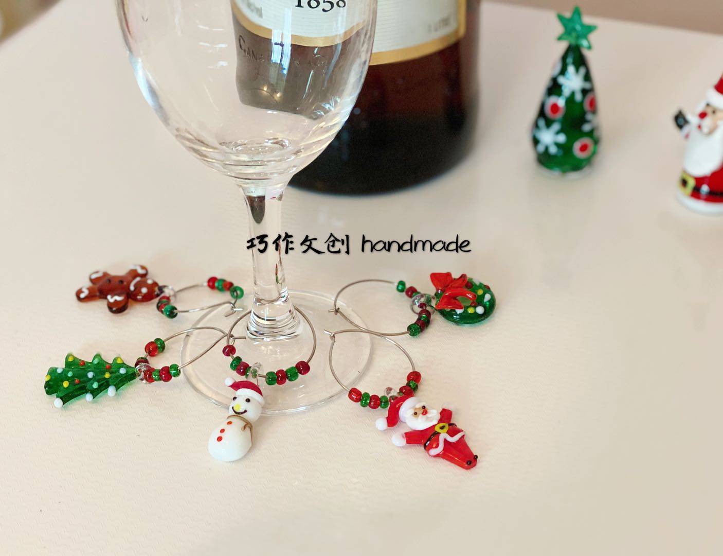 Creative Glass Wine Glass Recognizer Goblet Distinguisher Party Party Annual Meeting Drink Maker