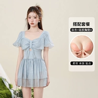 Синие силиконовые вставки в бюстгальтер