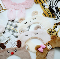 Toilet cushion cover cute universal creative plush cartoon small animal toilet gasket for home warm sitting poop cover