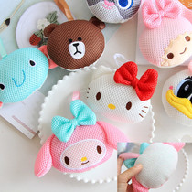 Kitchen Supplies Cute Cartoon Decontamination Dishwashing Balls Dishwashing Baggy Dishwashing sponge wipe clean the ball