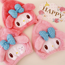 Cartoon Beauty Letti Leather Kachu Coral Suede Super Super Suction Water Speed Dry Hair Towel Adult Children Dry Hair Sleeping Hat Bath Cap