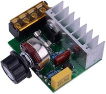 4000W Imported High Power Controllable Silicon Electronic Voltage Regulator Dimming Speed Temperature Adjustment Zone Insurance