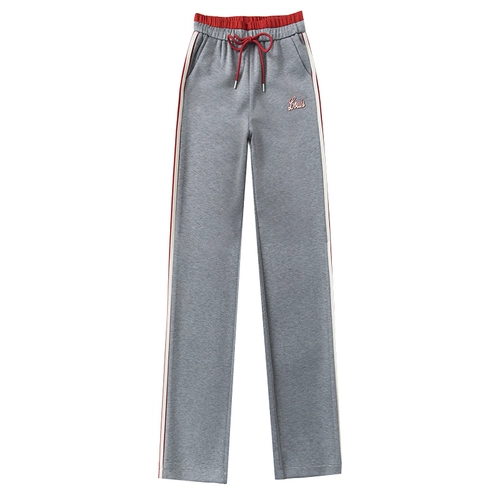 Спортивные осенние штаны для отдыха, коллекция 2023, свободный прямой крой