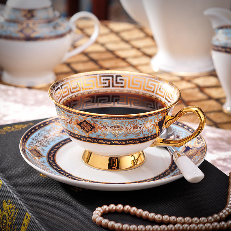 European palace tea coffee cups and saucers suit American wind high - grade ipads China coffee English afternoon tea gifts