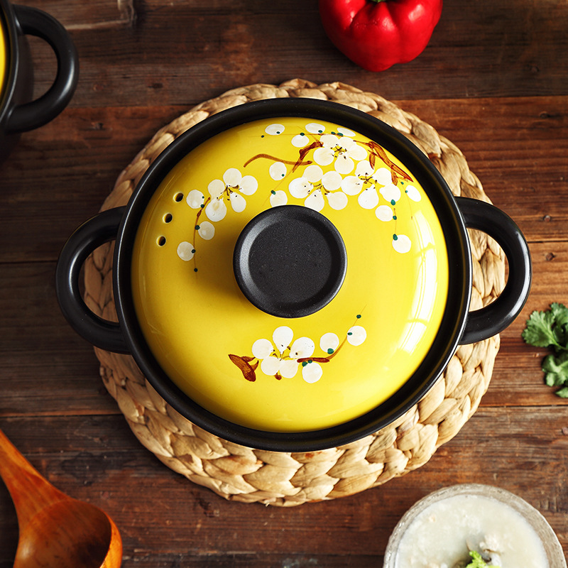 Soup rice casserole stew household gas gas buner for high temperature dry cooker ceramic casserole pot of porridge