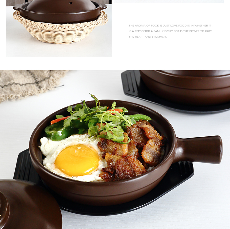 Special pot soup rice to hold to high temperature casserole kitchen'm gas gas buner gm rice such as ceramic sand pot dry cooker household