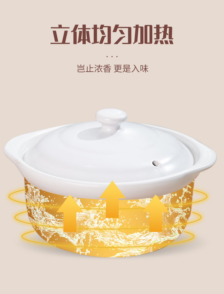 Sand special soup pot induction cooker amphibious small saucepan use ltd. high temperature resistant ceramic casserole kitchen'm burning gas