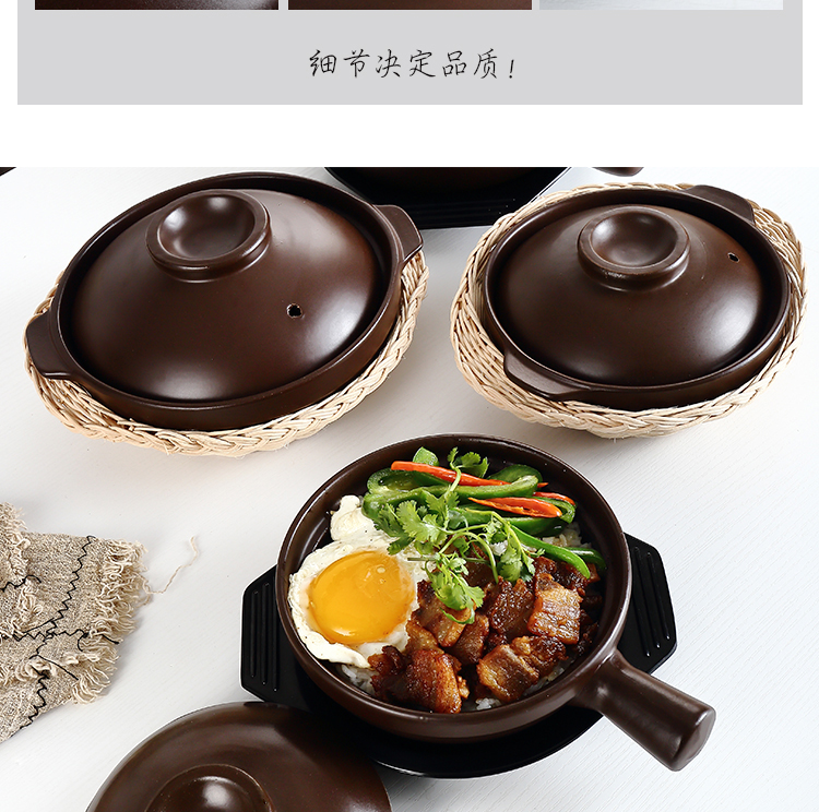 Special pot soup rice to hold to high temperature casserole kitchen'm gas gas buner gm rice such as ceramic sand pot dry cooker household