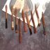 Sản phẩm mới nĩa gỗ mini, dao gỗ nhỏ mứt, dao nĩa làm bánh trung thu, nĩa gỗ bánh ngọt và trái cây, bộ đồ ăn bằng gỗ nguyên khối - Đồ ăn tối