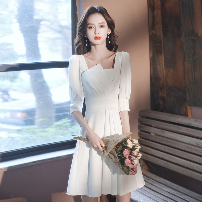 M+210201 white short mid sleeve   - $1.57 
