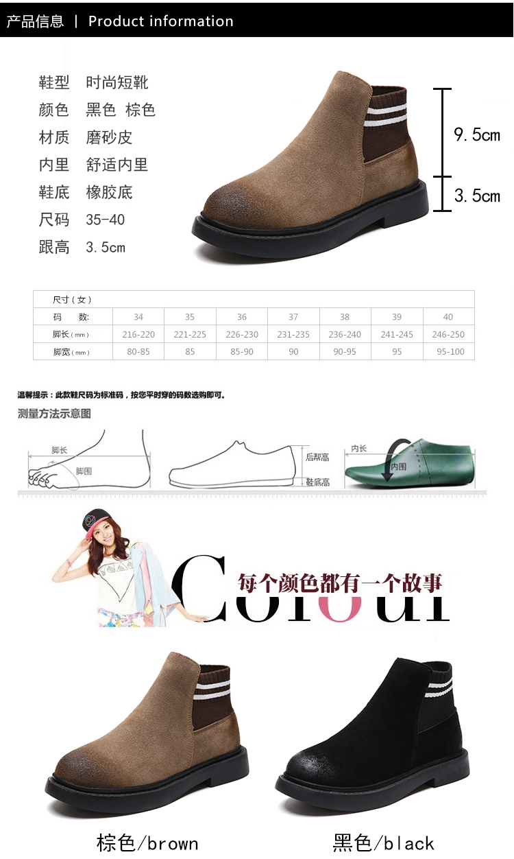 Bottes mi-saison femme en Caoutchouc - Ref 3251304 Image 9