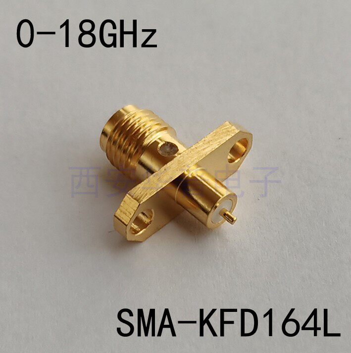 Spot SMA-KFD164L RF joint 18G high frequency wearing wall panel flange SMA-KFD RF connector