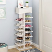 Shoe shelf corner corner shoes storage multi-level space-saving bookshelf shoe cabinet simple living room small mini corner