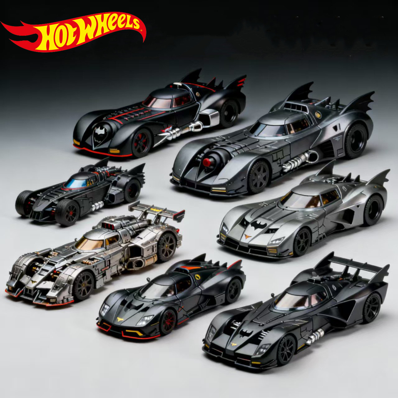 Hot Wheels Batman Themed Hot Little Sports Car Single-Pack Children's Toy C4982 Alloy Car Model