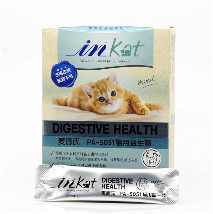 Men vi sinh IN-KAT Mede mèo đặc biệt điều trị tiêu chảy dạ dày mèo nuôi thú cưng - Cat / Dog Health bổ sung