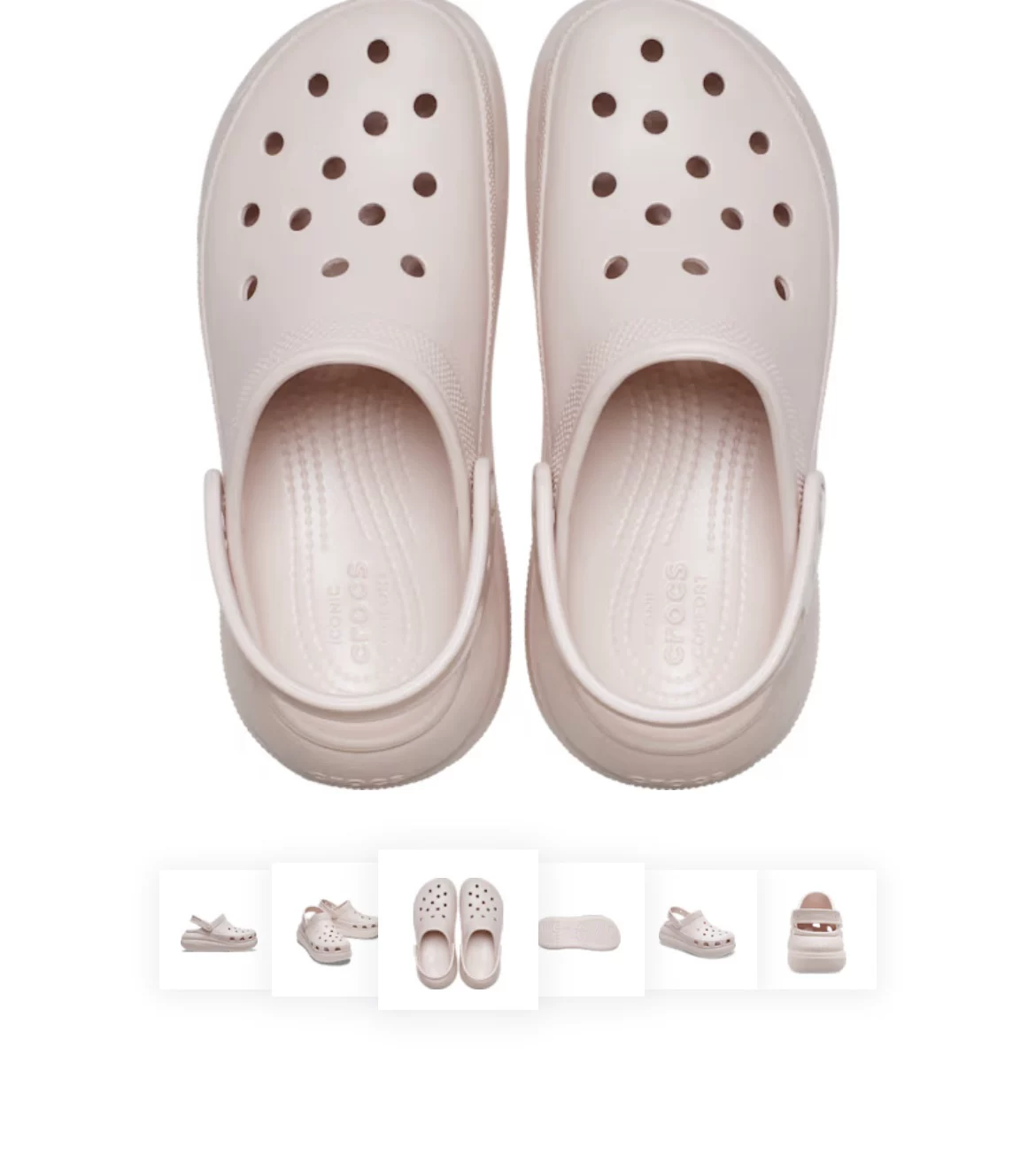 Официальный сайт Korea Crocs дырчатые обувь розовые набивки