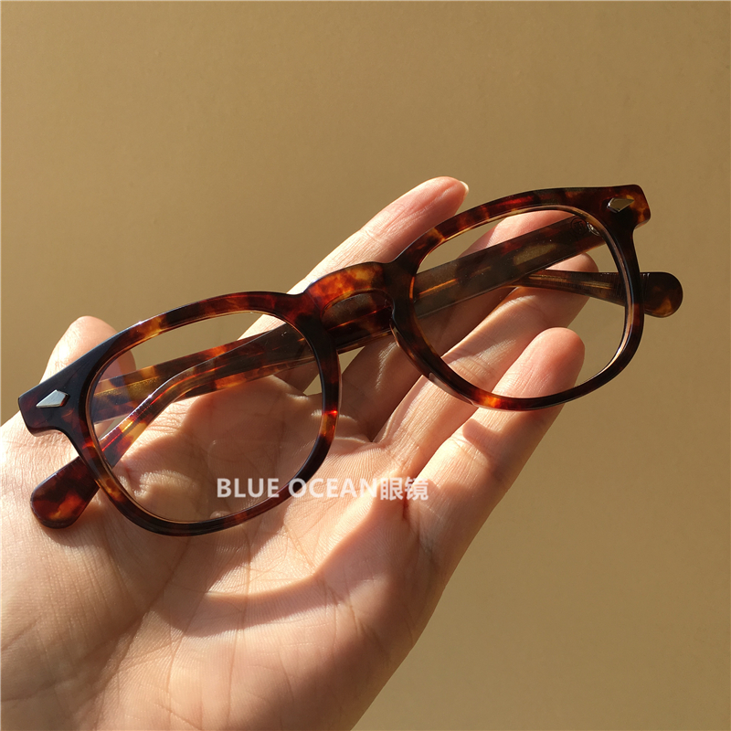 Kính khung celluloid cận thị TVR ARNEL 504 kính khung bằng tay celluloid kính khung thủy triều nam - Kính râm mắt kính nữ