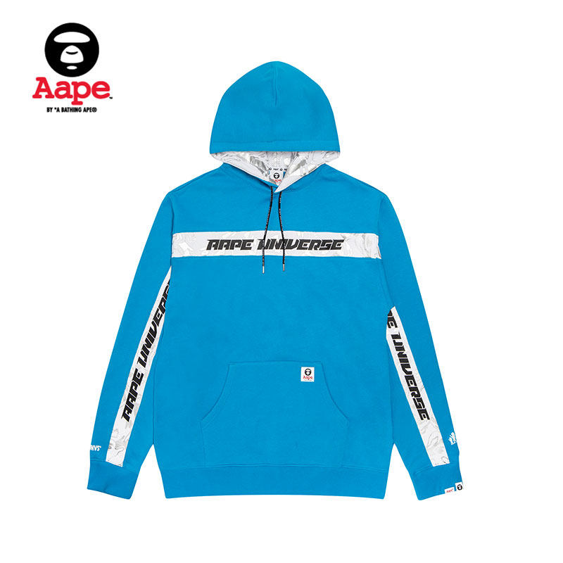 Aape Men's Clothing Autumn Winter 3M Camouflay Letters Ape pattern Lions with caps and velvet 3468XXB