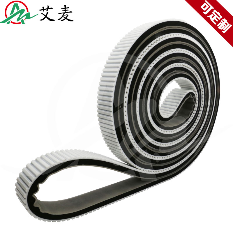 Aimai industrial belt pu polyurethane seamless ring teeth with single-sided toothed belt plus foam synchronous belt