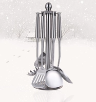 Đức thìa inox 304 nồi đặt muỗng lớn colander dày muỗng dài tay cầm xẻng muỗng đồ dùng nhà bếp - Phòng bếp chảo tổ ong