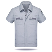 Серый топ с короткими рукавами