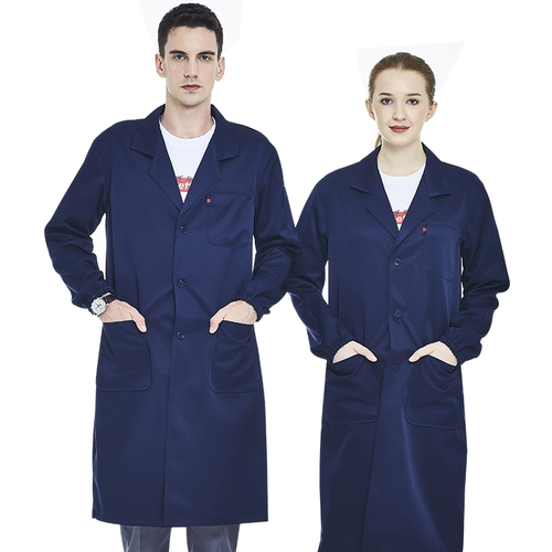 Униформа медсестры для работы, лонгслив, износостойкий длинный нагрудник