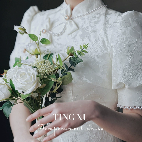 Ципао, ретро вечернее платье, светлый стиль, подходит для подростков