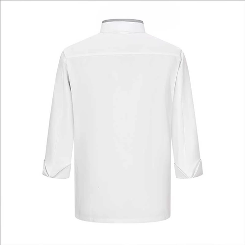 Шеф-повара Рабочая одежда Осенняя и зимняя одежда Мужчины и женщины выпекать кухонная пекарня работающая одежда китайская еда западный ресторан с длинными рукавами одежда