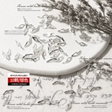 Металлическое серебряное украшение для ногтей, металлические накладные ногти с косичкой, аксессуар, популярно в интернете, японские и корейские, золото и серебро