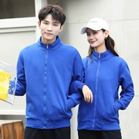 Чистое сокровище синий стойкий воротник толстый