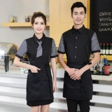 Комбинезон, летняя одежда для работы, кофейная униформа, короткий рукав