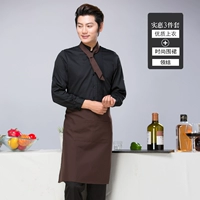 Черный лонгслив, круглый воротник