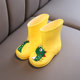 Children's rain boots and raincoats for boys and girls students 1-10 years old water shoes dual-purpose non-slip kindergarten cartoon rain boots autumn and winter