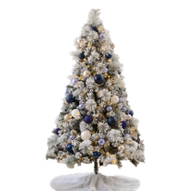 Large Christmas tree household falling snow decorations 1 5m 18m 2 1m luminous ornaments Christmas tree