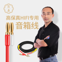 You Tang bile machine power amplifier passive speaker cable HIFI high fidelity professional fever banana head Horn wire