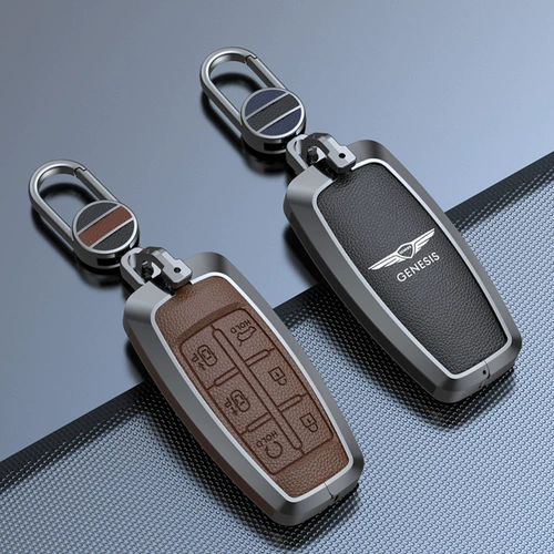 Geninisis Genesis Key Case Выделенный G80/G70/GV80/GV70 ​​Advanced Car Leather Shell Gudle